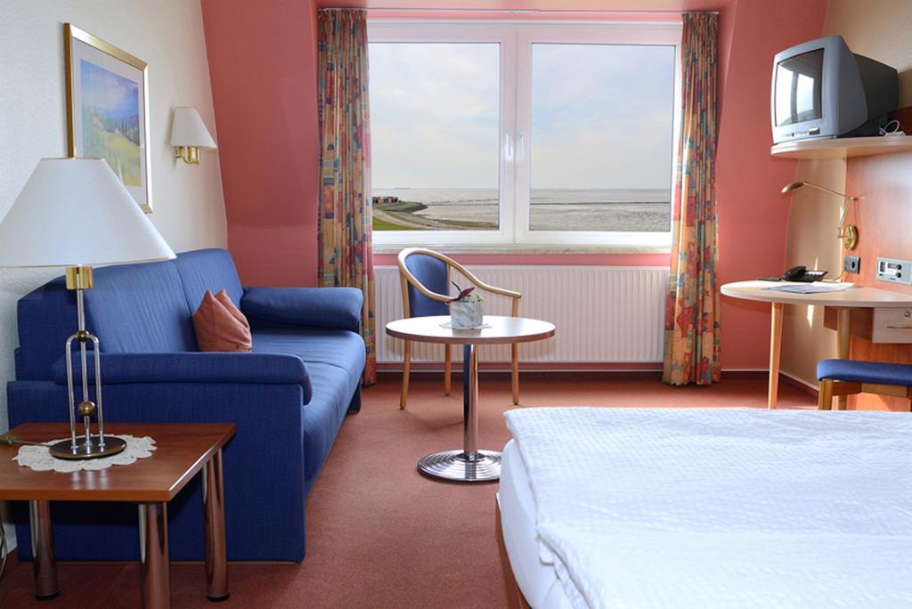Strandhotel Dagebuell Direkt An Der Nordsee Kültér fotó