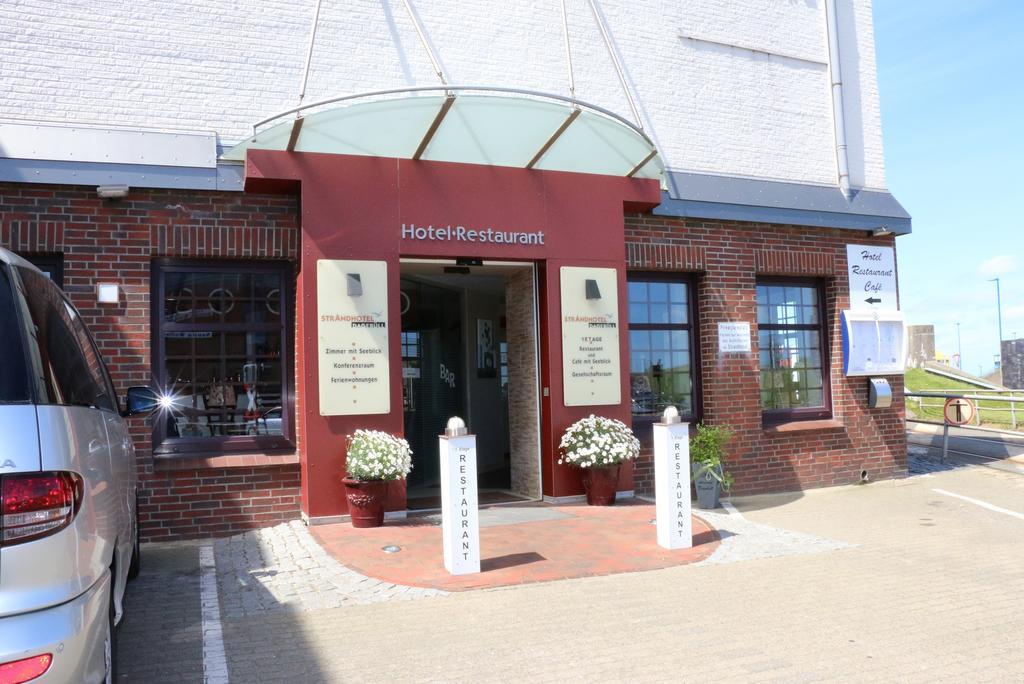 Strandhotel Dagebuell Direkt An Der Nordsee Kültér fotó